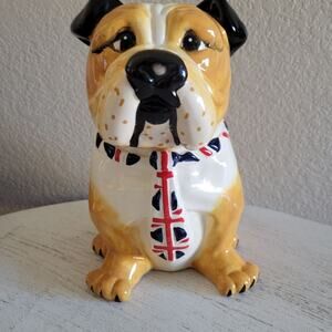 British English Bulldog Canister